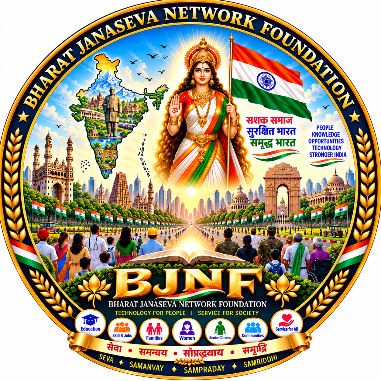 BJNF Foundation emblem